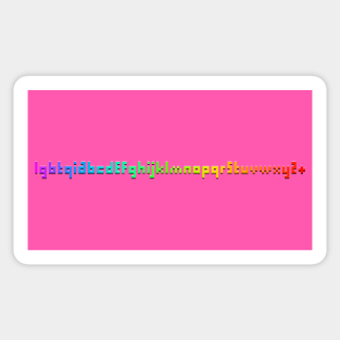 lgbtqiabcdefghijklmnopqrstuvwxyz+ Sticker